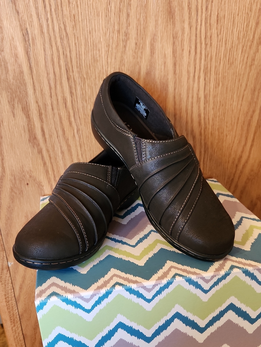 Eastland Women's Brown Slip-On Loafers